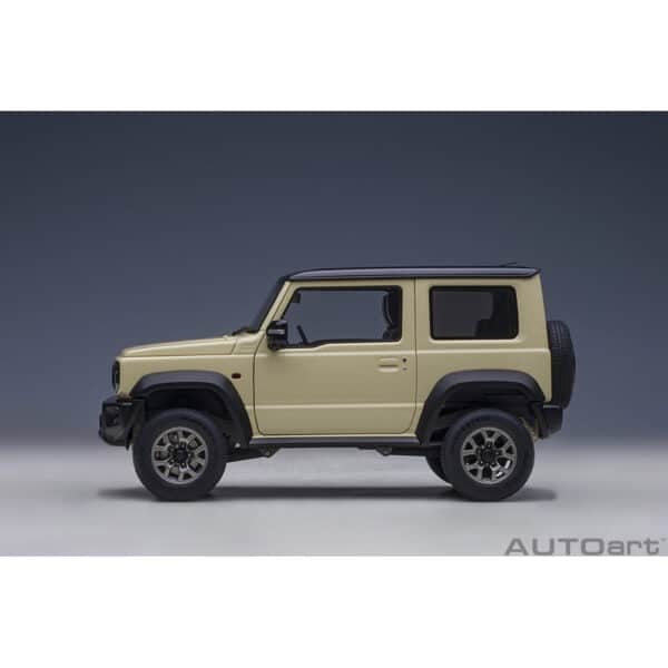 autoart - 1:18 suzuki jimny sierra (jb74) (chiffon ivory metallic)
