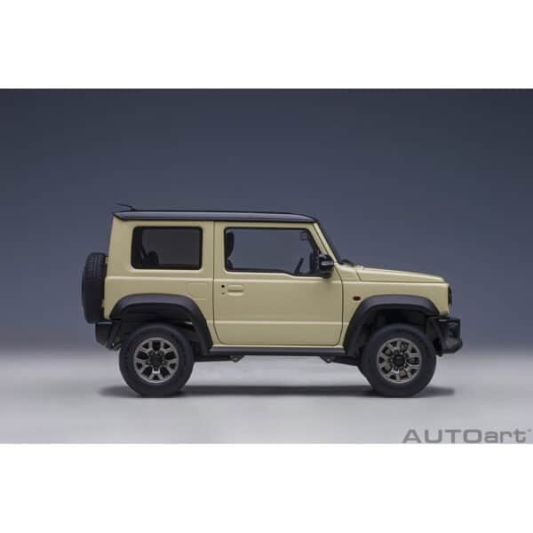 autoart - 1:18 suzuki jimny sierra (jb74) (chiffon ivory metallic)