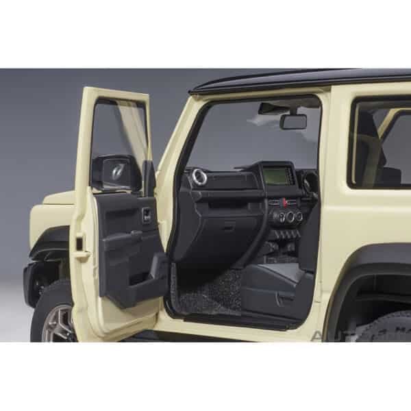 autoart - 1:18 suzuki jimny sierra (jb74) (chiffon ivory metallic)