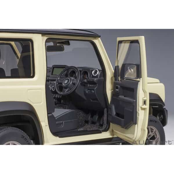 autoart - 1:18 suzuki jimny sierra (jb74) (chiffon ivory metallic)