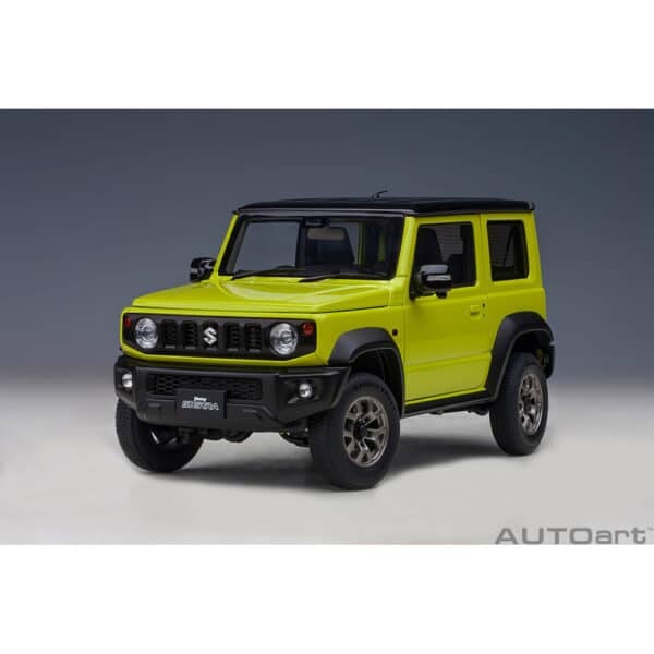autoart - 1:18 suzuki jimny sierra (jb74) (kinetic yellow)