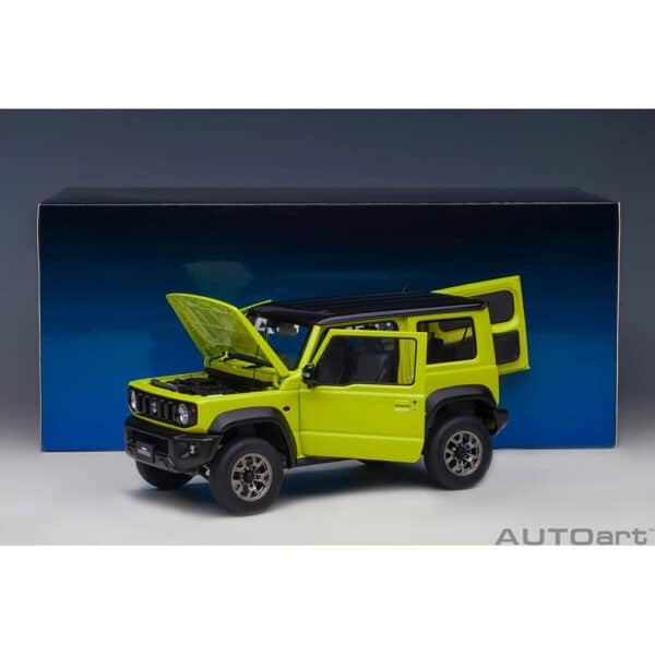 autoart - 1:18 suzuki jimny sierra (jb74) (kinetic yellow)
