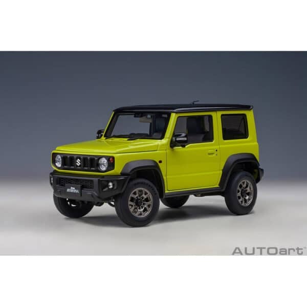 autoart - 1:18 suzuki jimny sierra (jb74) (kinetic yellow)
