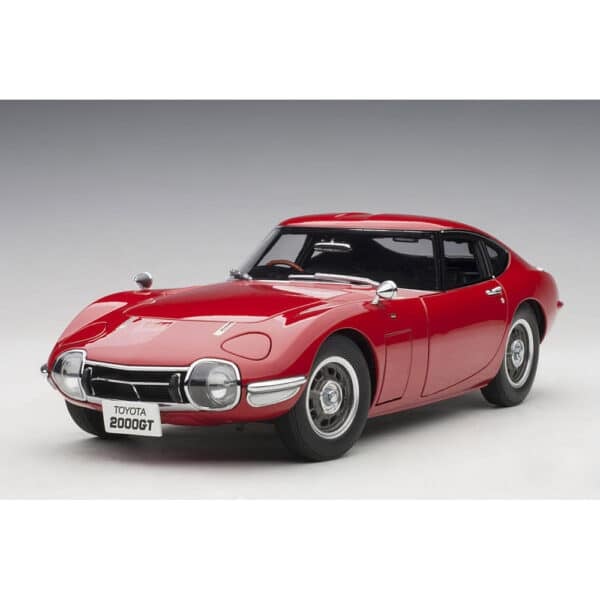 autoart - 1:18 toyota 2000gt (red)