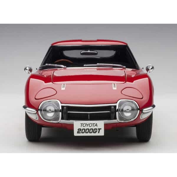 autoart - 1:18 toyota 2000gt (red)