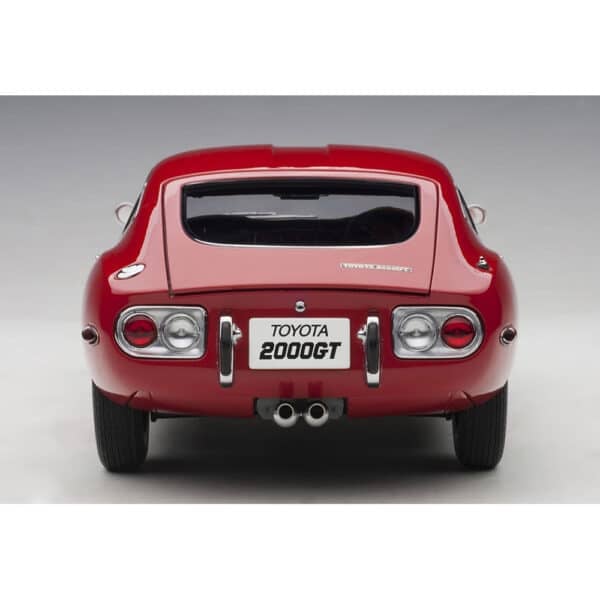 autoart - 1:18 toyota 2000gt (red)