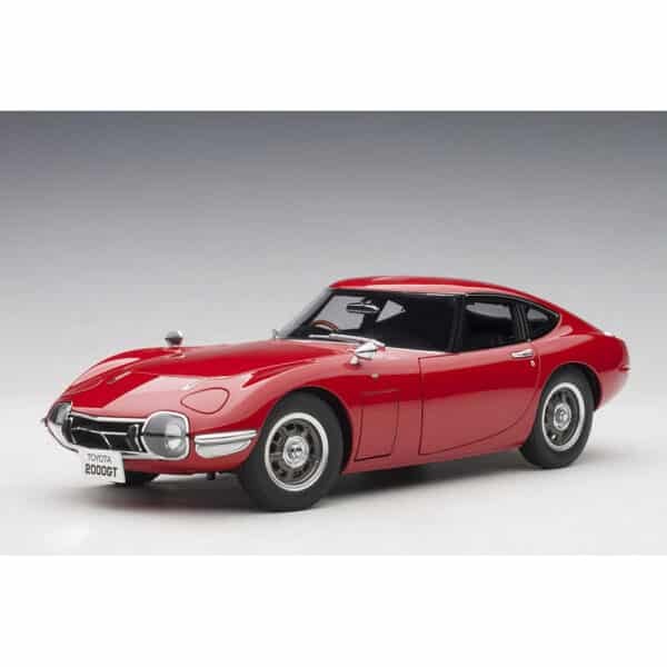 autoart - 1:18 toyota 2000gt (red)