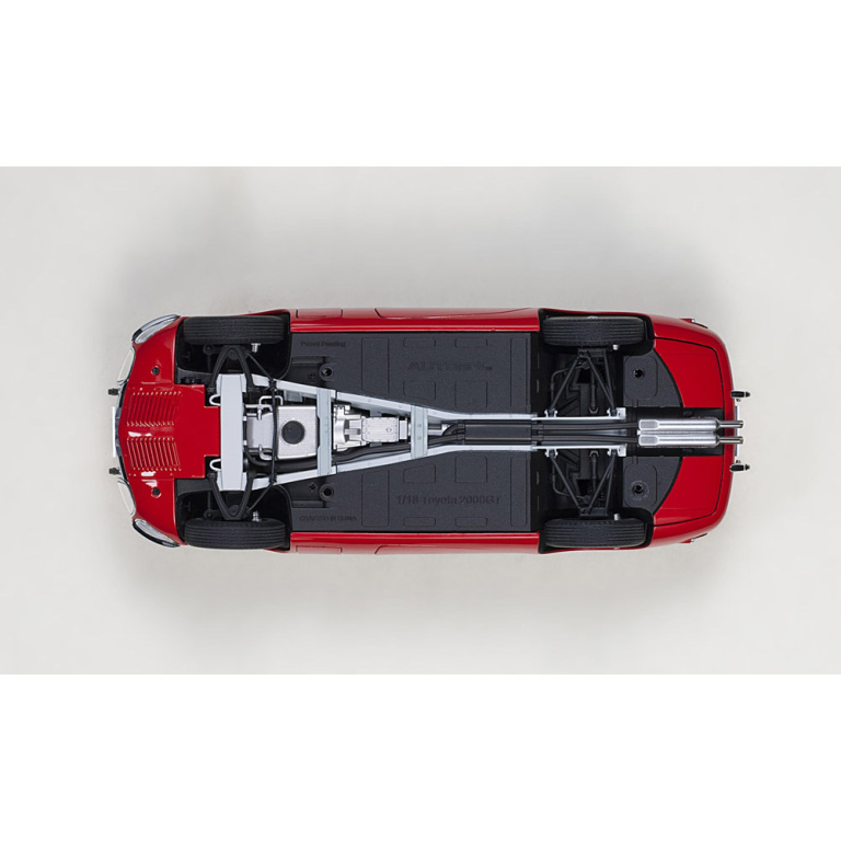 autoart - 1:18 toyota 2000gt (red)