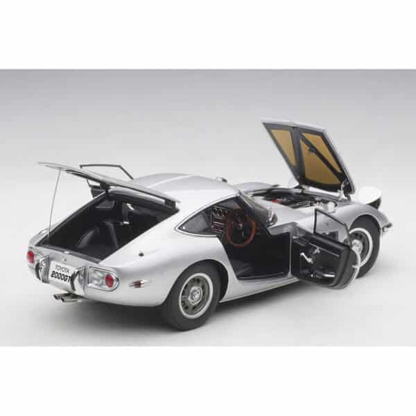 autoart - 1:18 toyota 2000gt (silver)