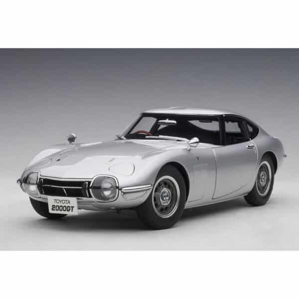autoart - 1:18 toyota 2000gt (silver)