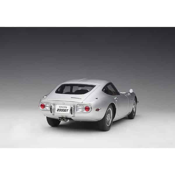 autoart - 1:18 toyota 2000gt (silver)