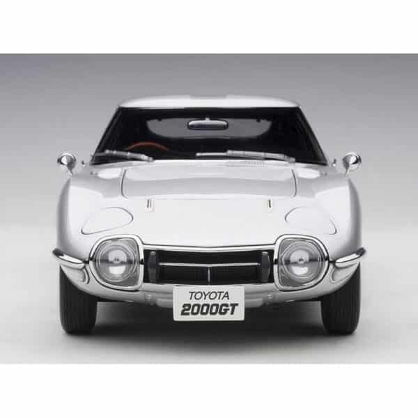 autoart - 1:18 toyota 2000gt (silver)