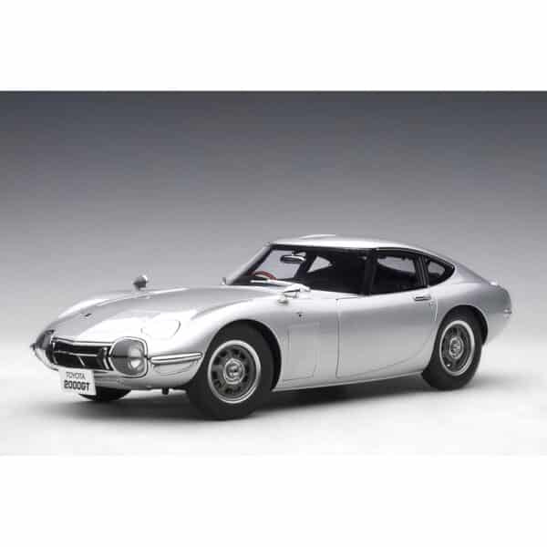autoart - 1:18 toyota 2000gt (silver)