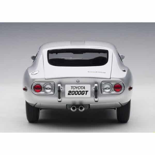 autoart - 1:18 toyota 2000gt (silver)