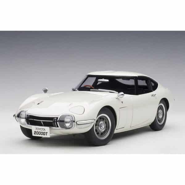 autoart - 1:18 toyota 2000gt (white)