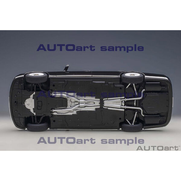 autoart - 1:18 toyota century convertible (black)