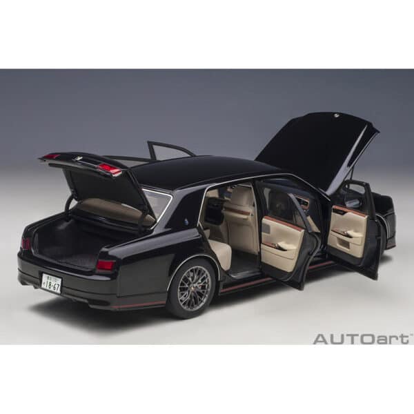 autoart - 1:18 toyota century grmn (black)