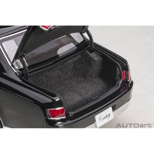 autoart - 1:18 toyota century with curtains (black)