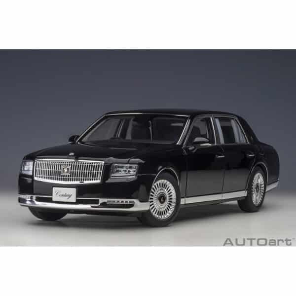autoart - 1:18 toyota century with curtains (black)