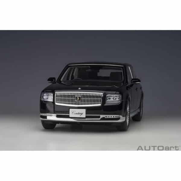 autoart - 1:18 toyota century with curtains (black)