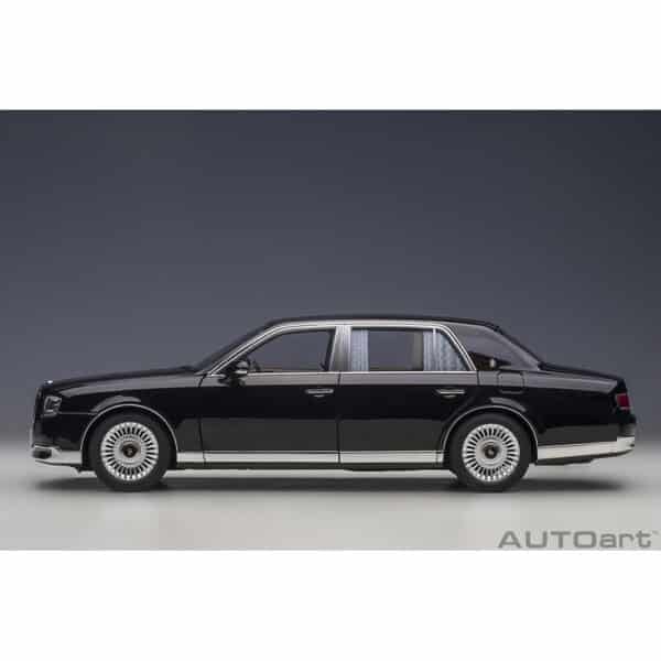 autoart - 1:18 toyota century with curtains (black)