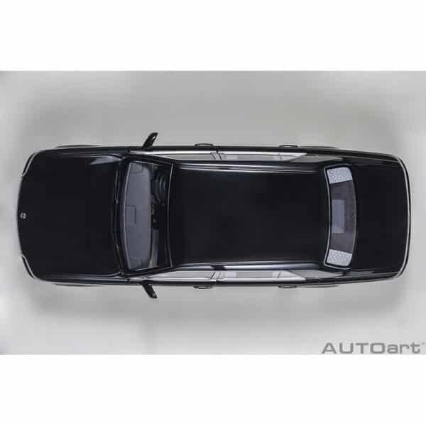autoart - 1:18 toyota century with curtains (black)