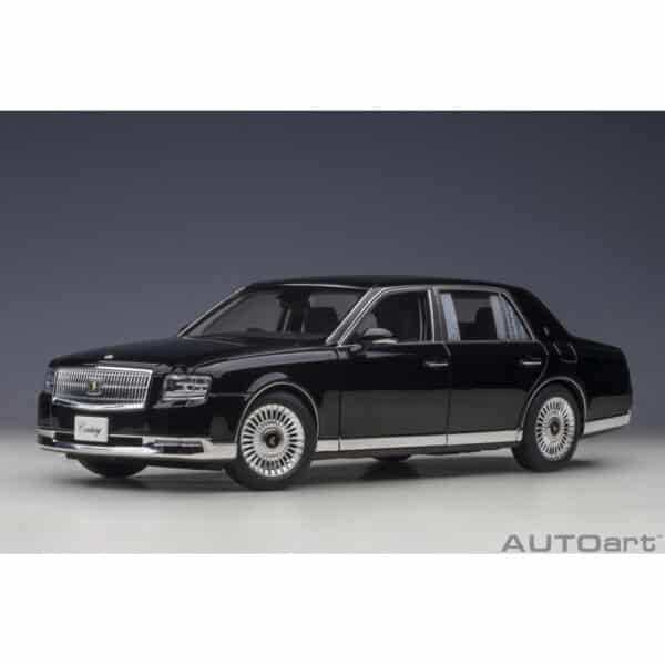 autoart - 1:18 toyota century with curtains (black)