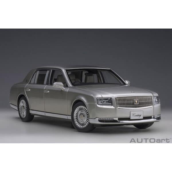 autoart - 1:18 toyota century with curtains (silver)