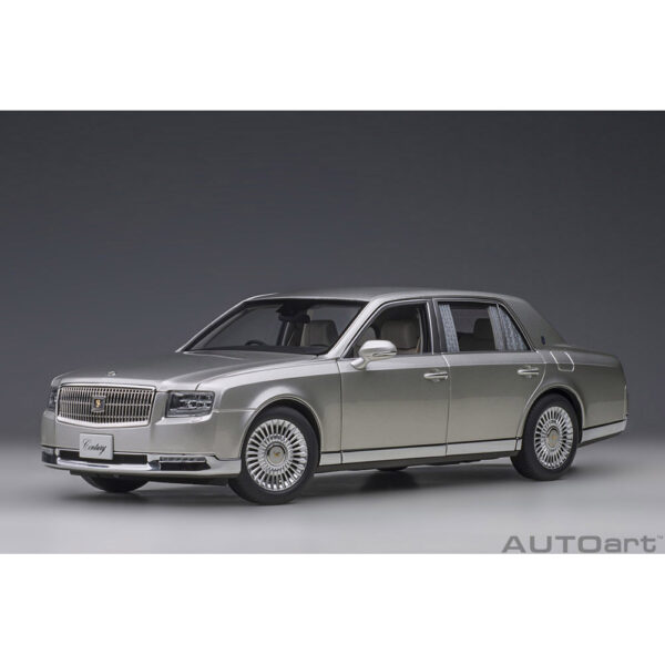 autoart - 1:18 toyota century with curtains (silver)
