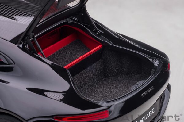 AUTOart 1:18 Aston Martin Vantage 2019 Jet Black (70275) Composite Model 19 AUTOart 1:18 Aston Martin Vantage 2019 Jet Black (70275) composite model – with boot open