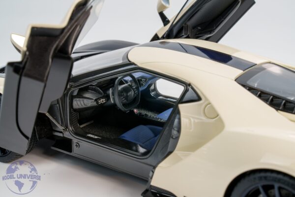 AUTOart - 1:18 Ford GT 2022 '64 Prototype Heritage Edition Wimbledon White - Composite Model 15 AUTOart - 1:18 Ford GT 2022 '64 Prototype Heritage Edition Wimbledon White - Composite Model