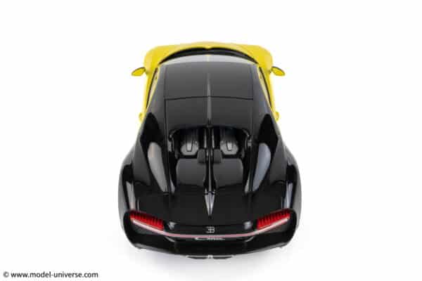 AUTOart - 1:18 Bugatti Chiron (Yellow Molsheim/Nocturne Black) - Composite Model