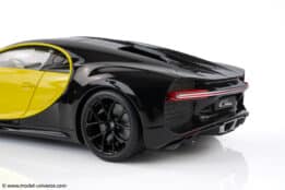AUTOart - 1:18 Bugatti Chiron (Yellow Molsheim/Nocturne Black) - Composite Model