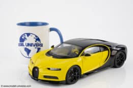 AUTOart - 1:18 Bugatti Chiron (Yellow Molsheim/Nocturne Black) - Composite Model