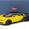 AUTOart - 1:18 Bugatti Chiron (Yellow Molsheim/Nocturne Black) - Composite Model
