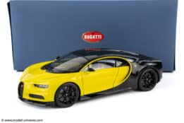 AUTOart - 1:18 Bugatti Chiron (Yellow Molsheim/Nocturne Black) - Composite Model