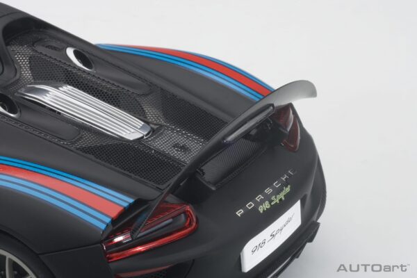 AUTOart 1:18 Porsche 918 Spyder Weissach Package Martini Livery 2013 (77929) Composite Model 25 AUTOart 1:18 Porsche 918 Spyder Weissach Package Martini Livery 2013 (77929)