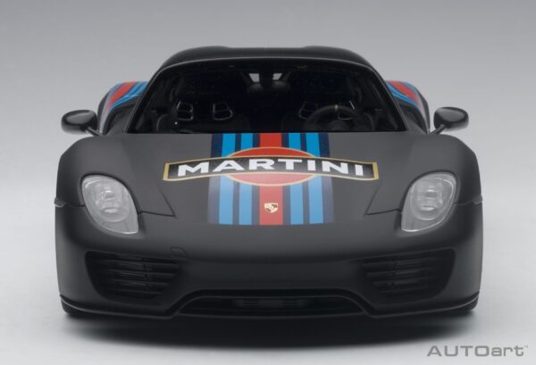 AUTOart 1:18 Porsche 918 Spyder Weissach Package Martini Livery 2013 (77929) Composite Model 18 AUTOart 1:18 Porsche 918 Spyder Weissach Package Martini Livery 2013 (77929)