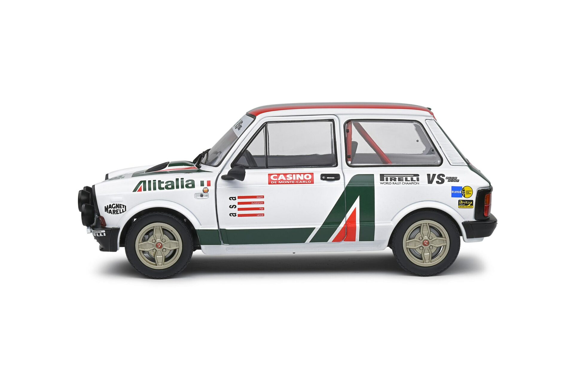 Solido - 1:18 Autobianchi A112 Mk5 Abarth Alitalia Rally 1980