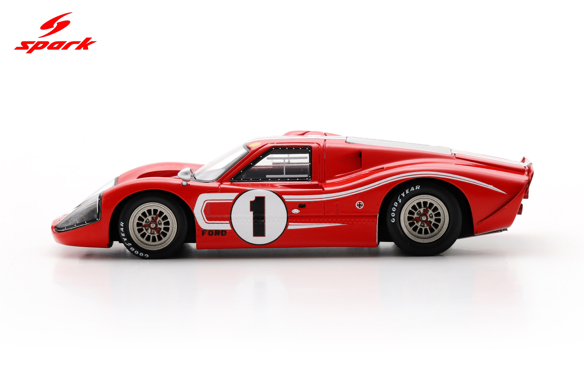 Spark 1:43 Ford MK IV No.1 Winner 24H Le Mans 1967 D. Gurney - A. J. Foyt (43LM67) Resin Model 7 Spark 1:43 Ford MK IV No.1 Winner 24H Le Mans 1967 D. Gurney - A. J. Foyt (43LM67) Resin Model - Image 7