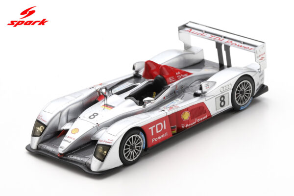 Spark - 1:43 Audi R10 TDI No.8 Team Joest Winner 24H Le Mans 2006 Frank Biela - Emanuele Pirro - Marco Werner - Resin Model