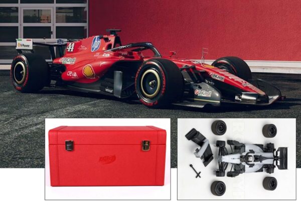 BBR 1:18 Ferrari SF-26 Italian GP 2026 Schumacher Tribute - Hamilton No.44 (BBR2618E44ST) Limited Edition Diecast Model (Special Red Briefcase)