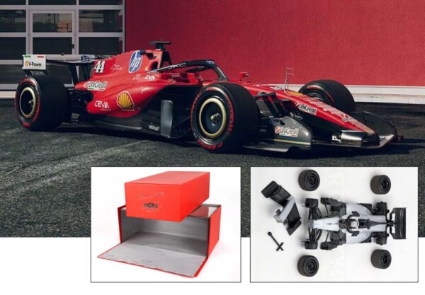 BBR 1:18 Ferrari SF-26 Italian GP 2026 Schumacher Tribute - Hamilton No.44 (BBR2618E44DIE) Limited Edition Diecast Model (Luxury Pack)