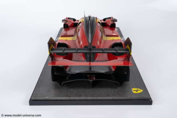 BBR - 1:12 Ferrari 499P No.51 Winner 24h Le Mans 2023 "Race Weathered Edition" - Limited Edition with Luxury Case and Showcase