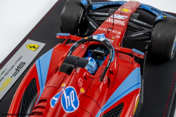 BBR - 1:18 Ferrari SF24 No.16 Charles Leclerc 3rd Miami GP 2025 - Limited Edition Diecast Model with Luxury Pack & Display Case 18 BBR - 1:18 Ferrari SF24 No.16 Charles Leclerc 3rd Miami GP 2025 - Limited Edition Diecast Model with Luxury Pack & Display Case