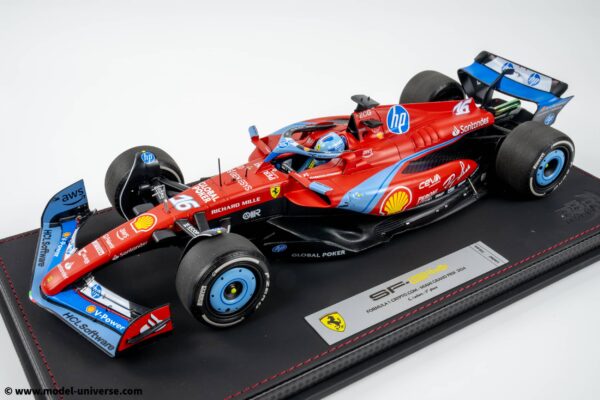 BBR - 1:18 Ferrari SF24 No.16 Charles Leclerc 3rd Miami GP 2025 - Limited Edition Diecast Model with Luxury Pack & Display Case 19 BBR - 1:18 Ferrari SF24 No.16 Charles Leclerc 3rd Miami GP 2025 - Limited Edition Diecast Model with Luxury Pack & Display Case