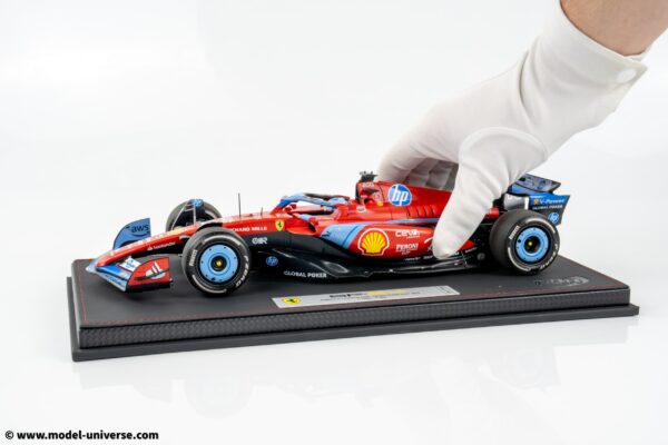 BBR - 1:18 Ferrari SF24 No.16 Charles Leclerc 3rd Miami GP 2025 - Limited Edition Diecast Model with Luxury Pack & Display Case 12 BBR - 1:18 Ferrari SF24 No.16 Charles Leclerc 3rd Miami GP 2025 - Limited Edition Diecast Model with Luxury Pack & Display Case