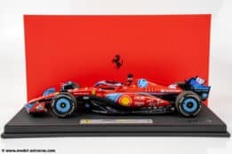 BBR - 1:18 Ferrari SF24 No.16 Charles Leclerc 3rd Miami GP 2025 - Limited Edition Diecast Model with Luxury Pack & Display Case