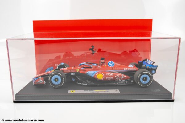 BBR - 1:18 Ferrari SF24 No.16 Charles Leclerc 3rd Miami GP 2025 - Limited Edition Diecast Model with Luxury Pack & Display Case 14 BBR - 1:18 Ferrari SF24 No.16 Charles Leclerc 3rd Miami GP 2025 - Limited Edition Diecast Model with Luxury Pack & Display Case