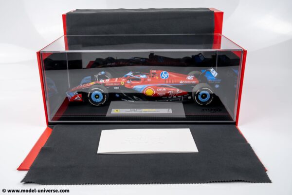 BBR - 1:18 Ferrari SF24 No.16 Charles Leclerc 3rd Miami GP 2025 - Limited Edition Diecast Model with Luxury Pack & Display Case 17 BBR - 1:18 Ferrari SF24 No.16 Charles Leclerc 3rd Miami GP 2025 - Limited Edition Diecast Model with Luxury Pack & Display Case